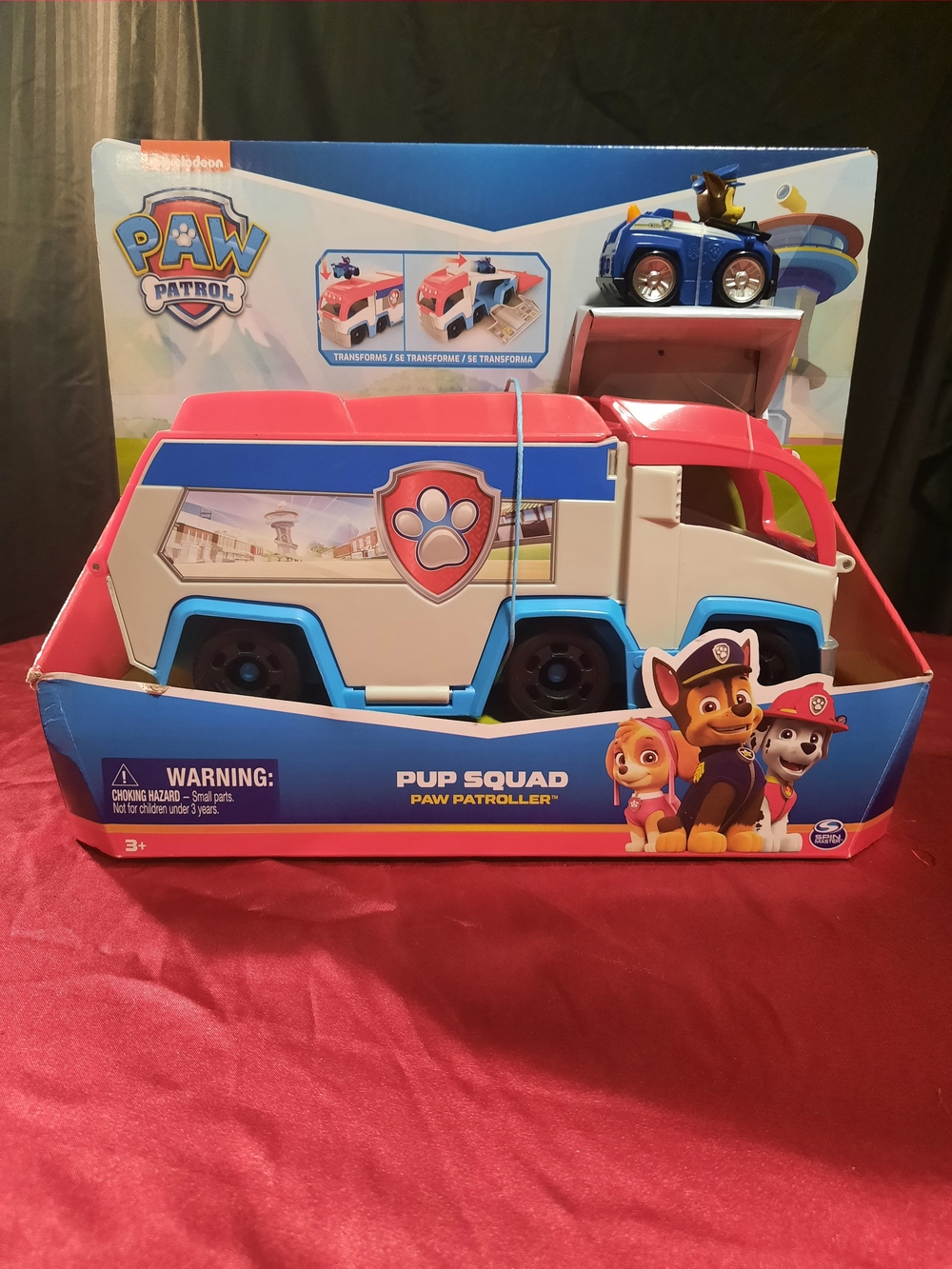 Paw Patrol Pup Squad Paw Patroller Vehicle - With Accessories